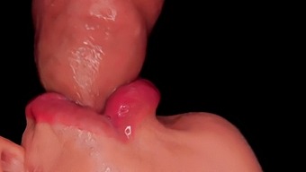 Intense Close-Up Of A Skilled Blowjob Artist Milking And Pleasuring A Penis To Multiple Orgasms